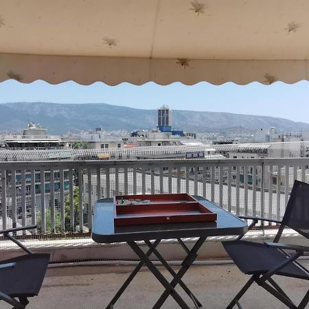Penthouse Spacious W Super Wifi & Terrace, 2 Min From Metro Athens Exterior photo