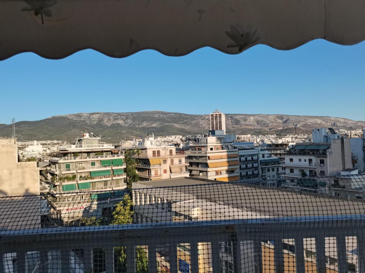 Penthouse Spacious W Super Wifi & Terrace, 2 Min From Metro Athens Exterior photo